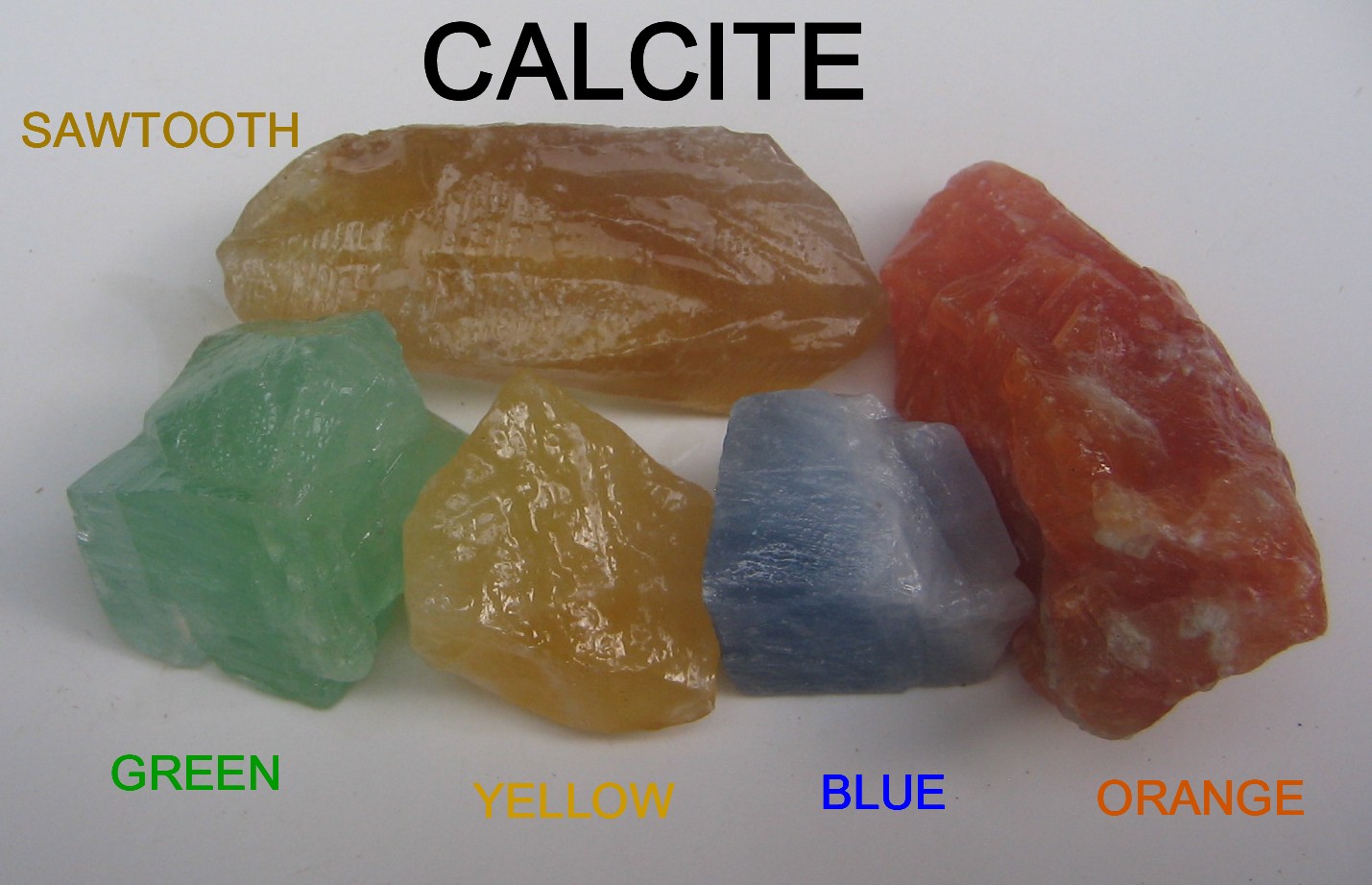 Uncut Gemstone Identification Chart