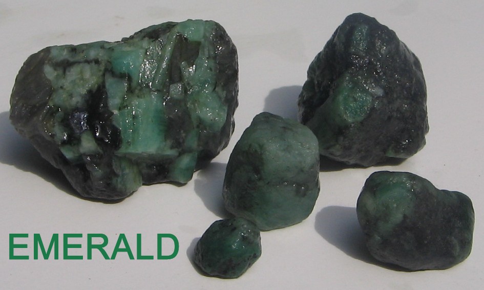 Green Stone Identification Chart